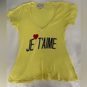 Wildfox Je'taime Tee